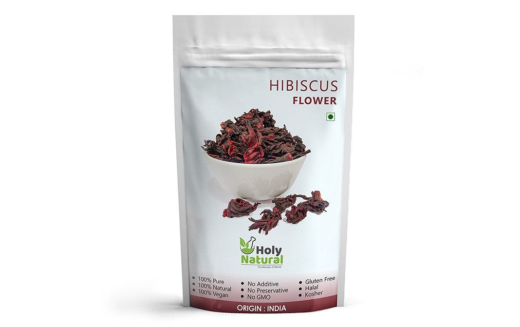 Holy Natural Hibiscus Flower    Pack  100 grams